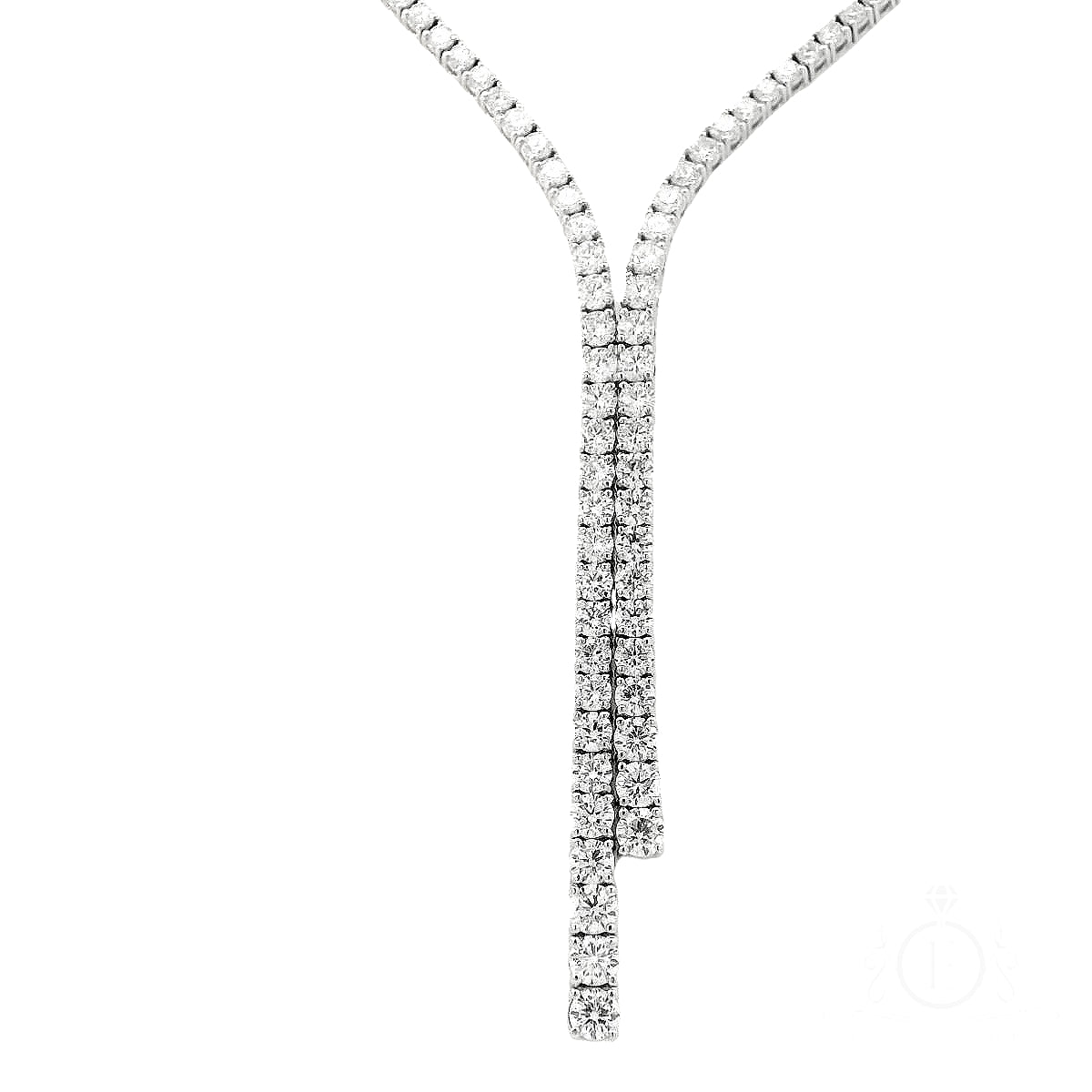 Lariat Tennis Necklace (7.95 Ct. Tw.) for Sale