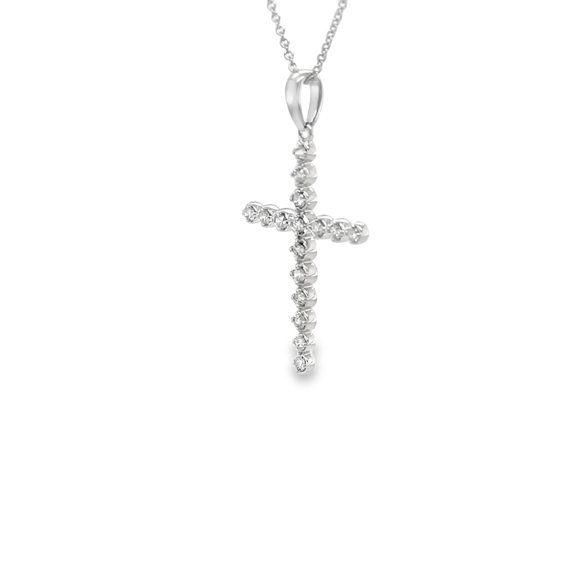 Bezel Set Cross Diamonds - Elgrissy Diamonds