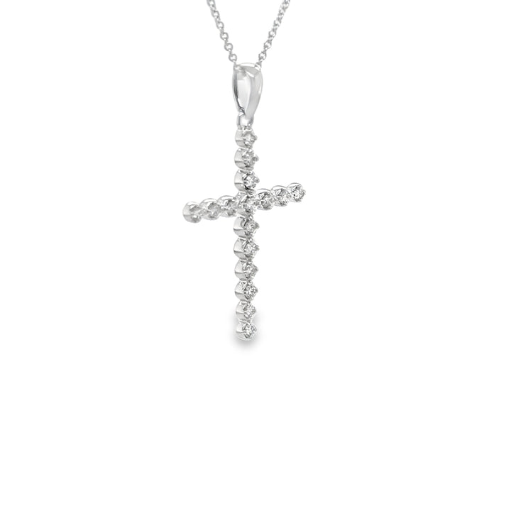 Bezel Set Cross Diamonds - Elgrissy Diamonds