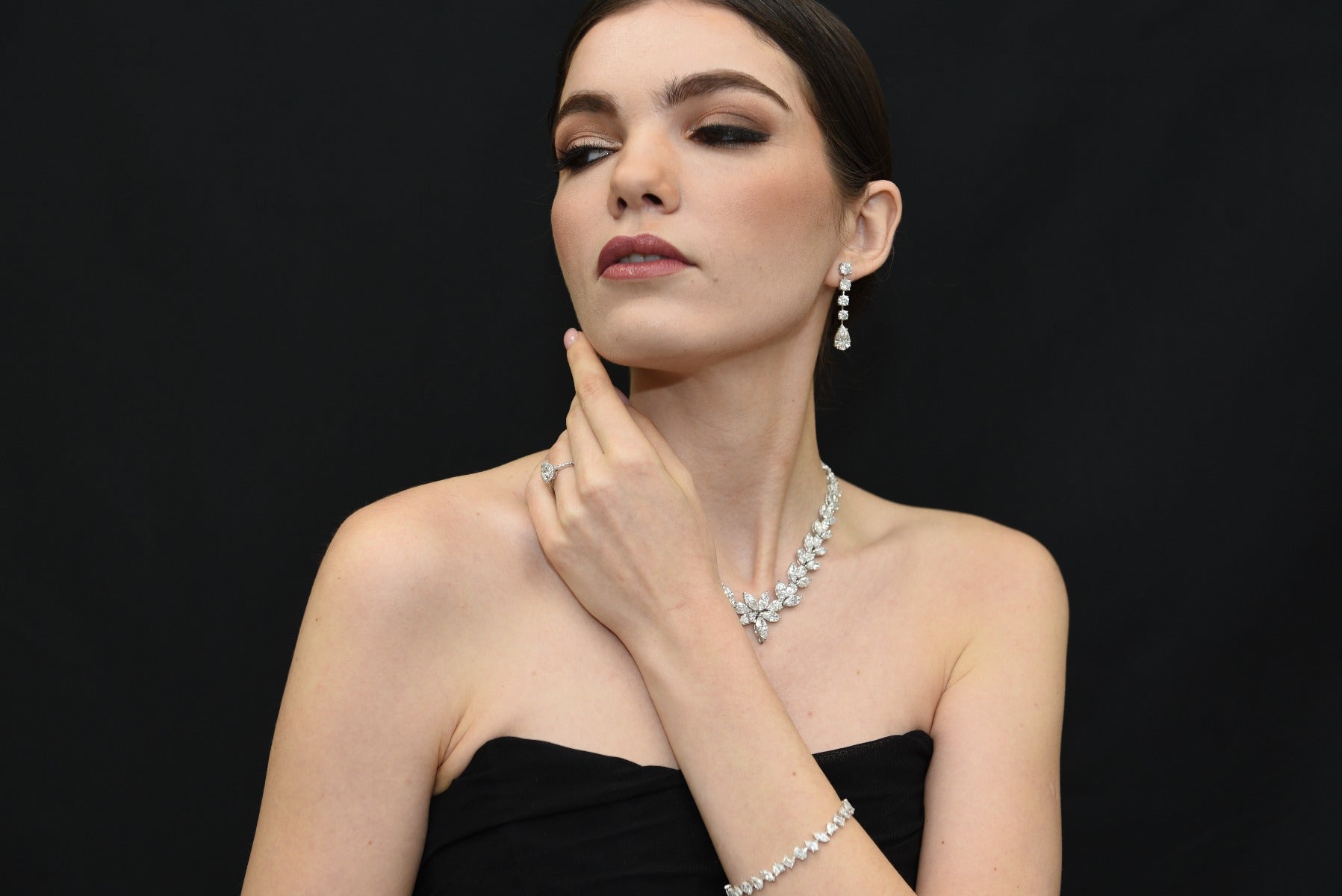 Mixed Shape Diamonds Bracelet - Elgrissy Diamonds