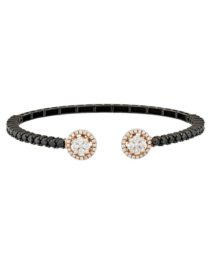 Black Diamonds Bangle - Elgrissy Diamonds