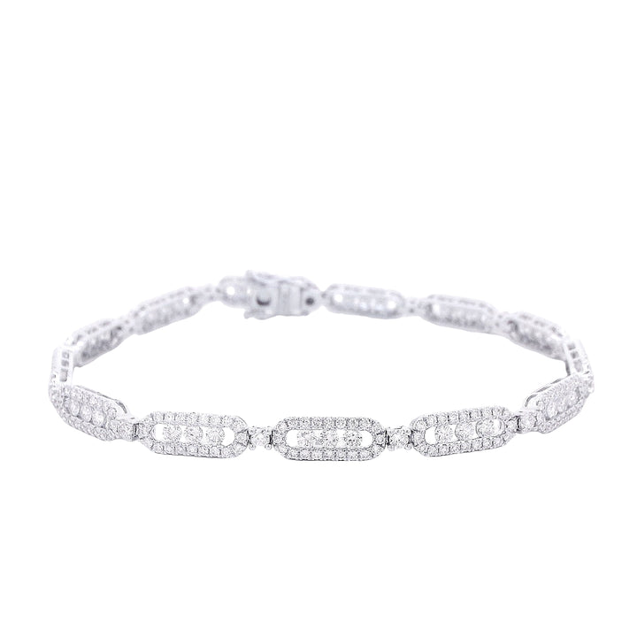 Round Diamond Bracelet