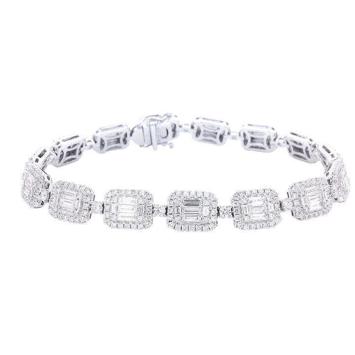 Baguette Diamond Bracelet