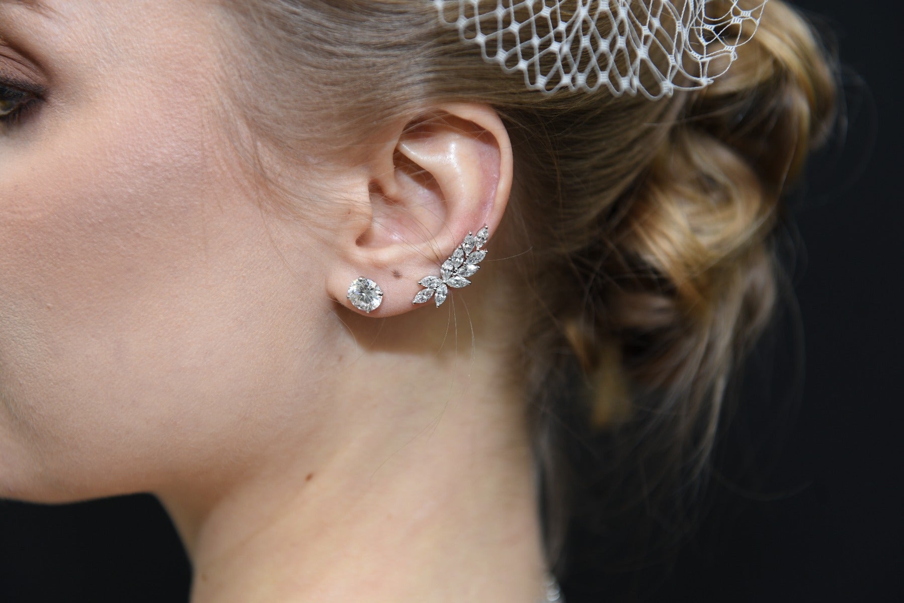 Marquise Climber Earrings - Elgrissy Diamonds