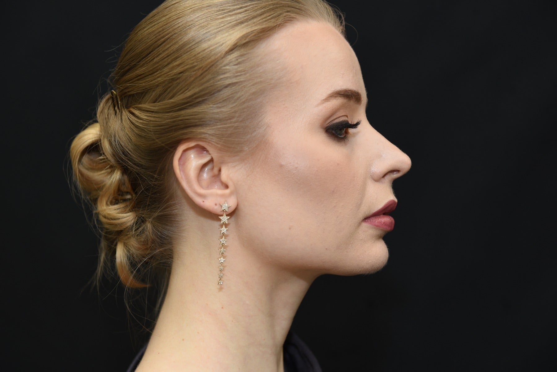 Descending Stars Earrings - Elgrissy Diamonds