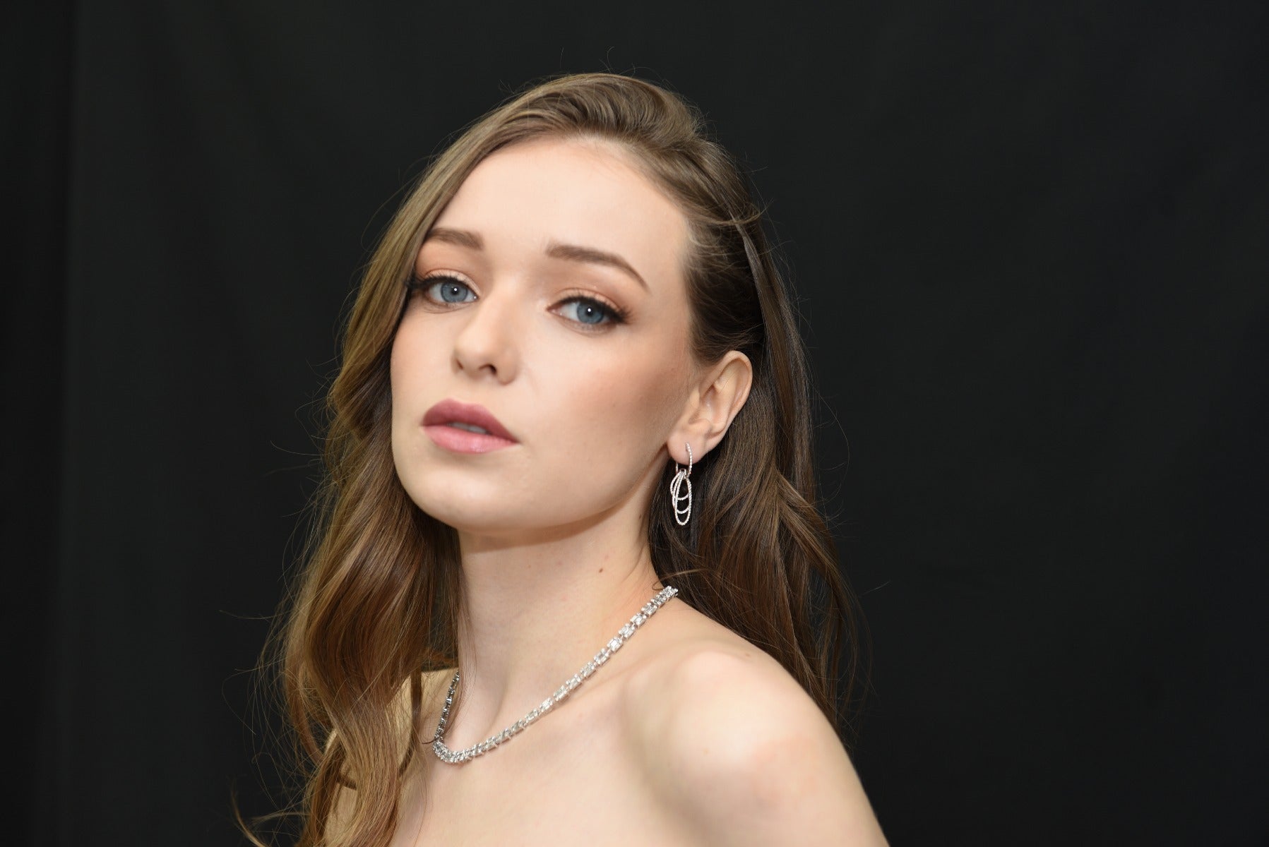 Triple Rows Dangling Earrings - Elgrissy Diamonds