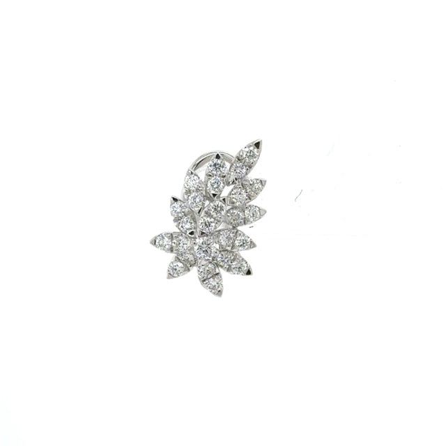 Uptown Flowers Statement Earrings - Elgrissy Diamonds