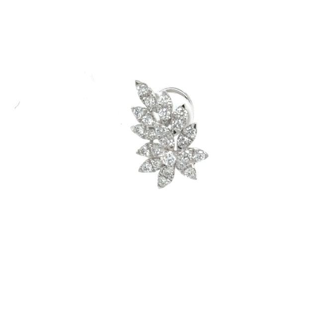 Uptown Flowers Statement Earrings - Elgrissy Diamonds