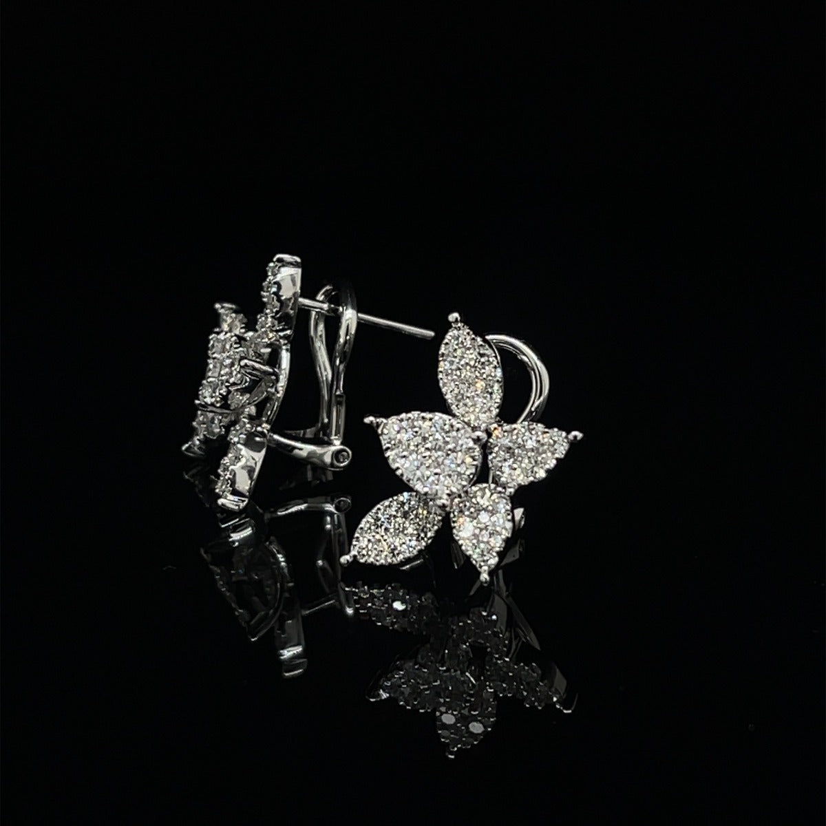 Butterfly Statement Earrings - Elgrissy Diamonds