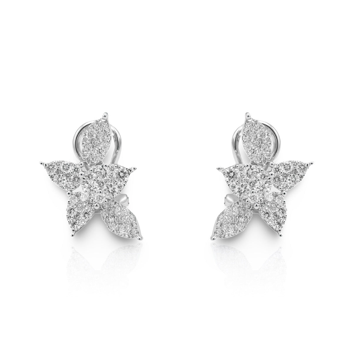 Butterfly Statement Earrings - Elgrissy Diamonds