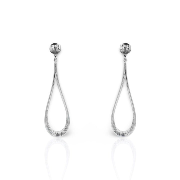 Rain Drop Dangling Earrings - Elgrissy Diamonds