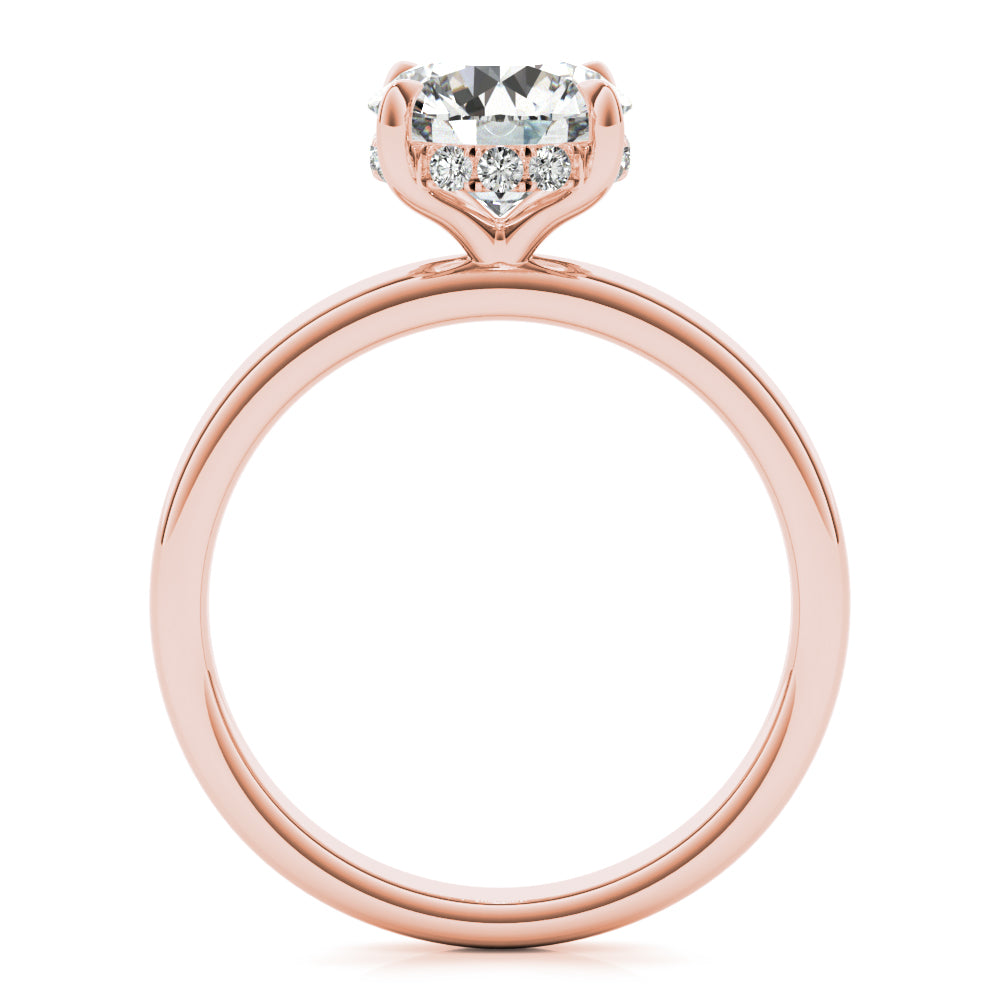 Classic Hidden Halo - Elgrissy Diamonds