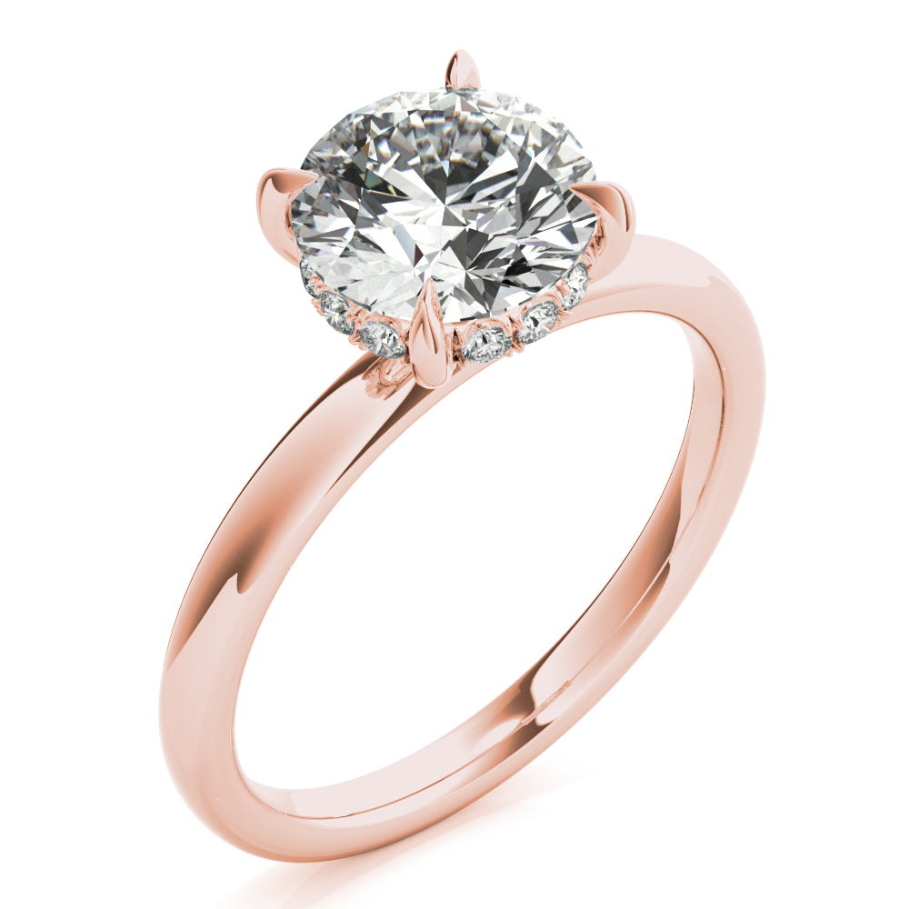 Classic Hidden Halo - Elgrissy Diamonds