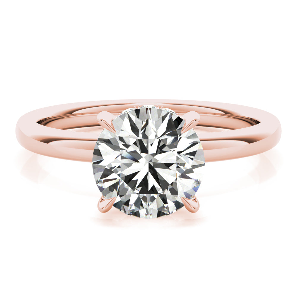 Classic Hidden Halo - Elgrissy Diamonds