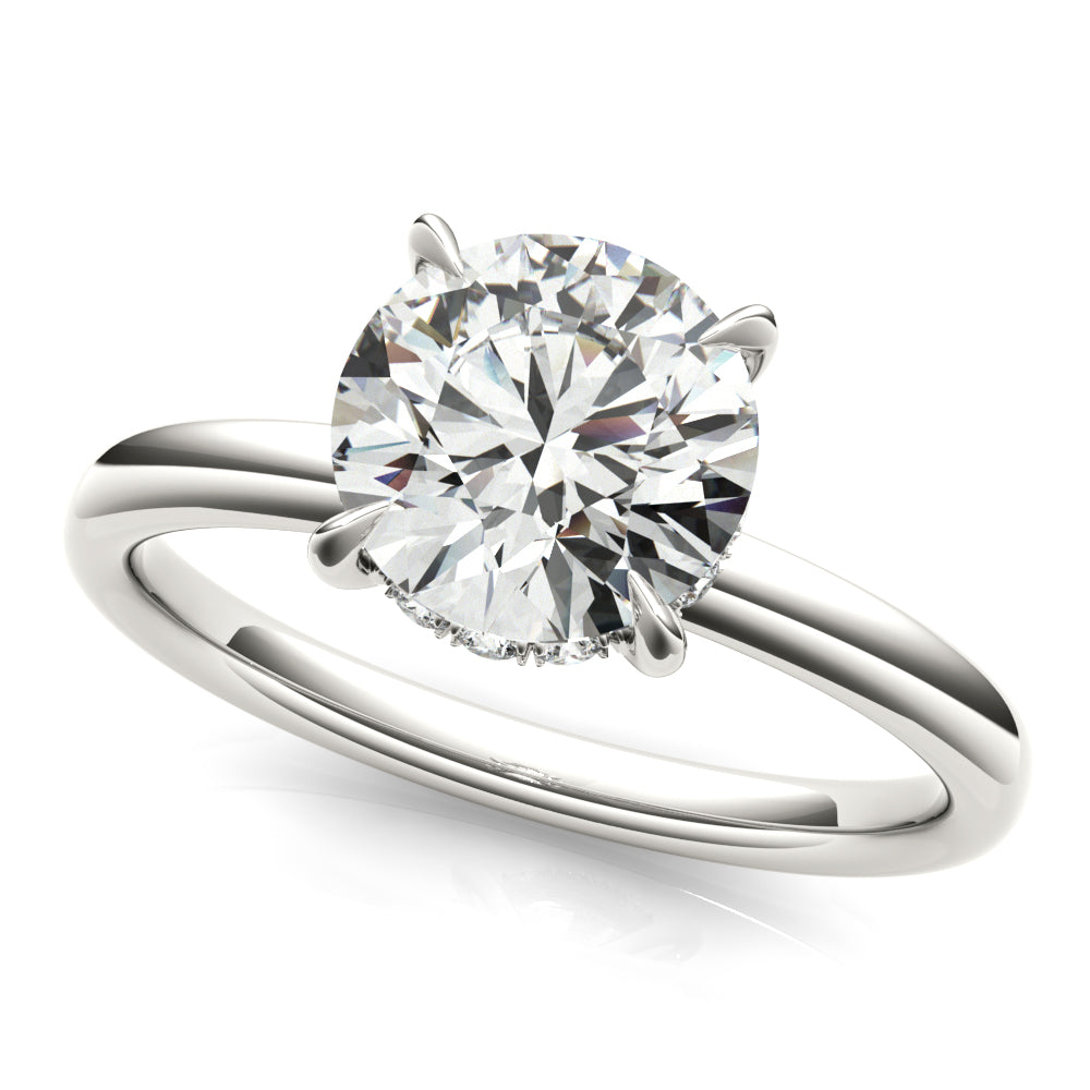 Classic Hidden Halo - Elgrissy Diamonds