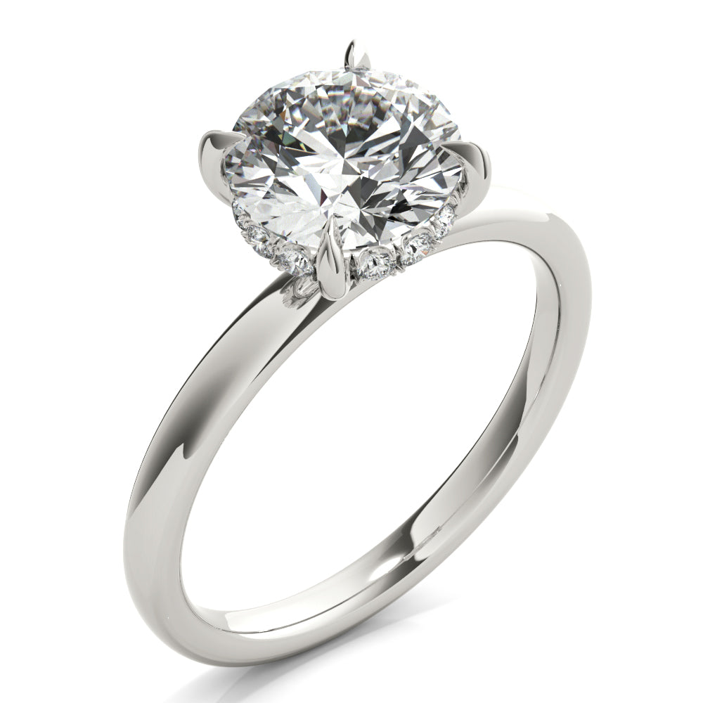 Classic Hidden Halo - Elgrissy Diamonds