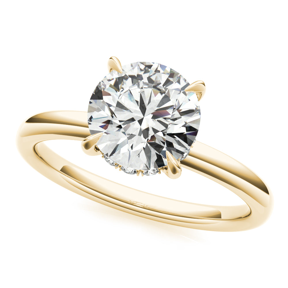 Classic Hidden Halo - Elgrissy Diamonds