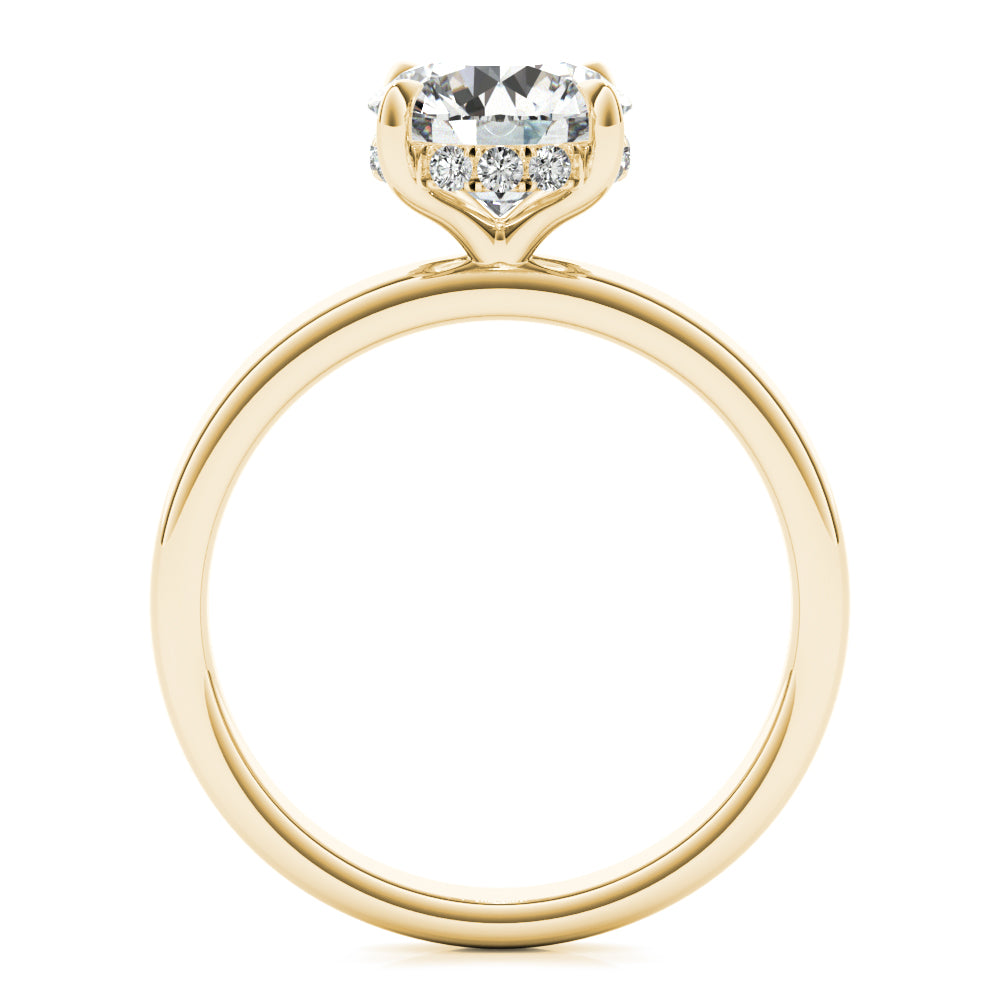 Classic Hidden Halo - Elgrissy Diamonds