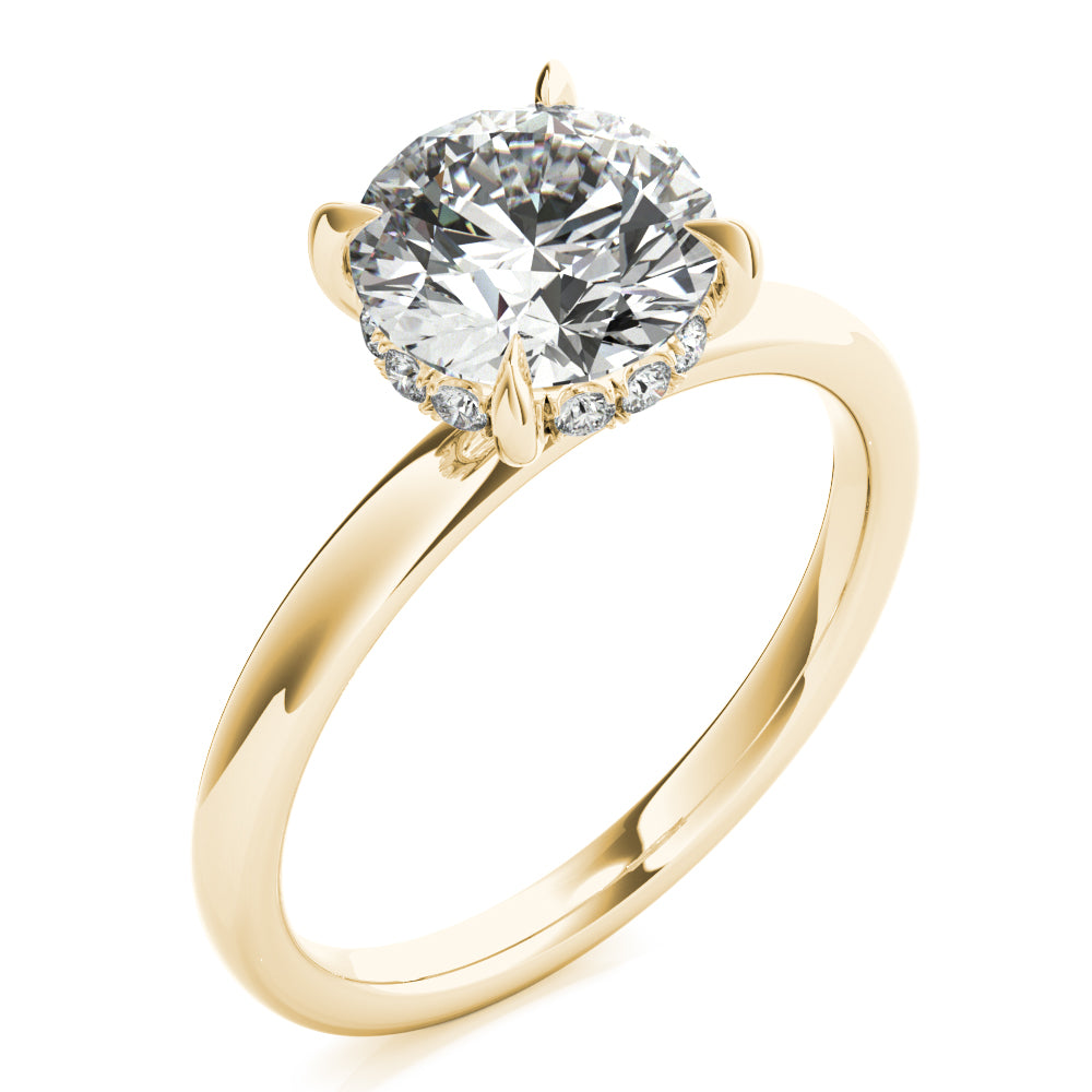 Classic Hidden Halo - Elgrissy Diamonds