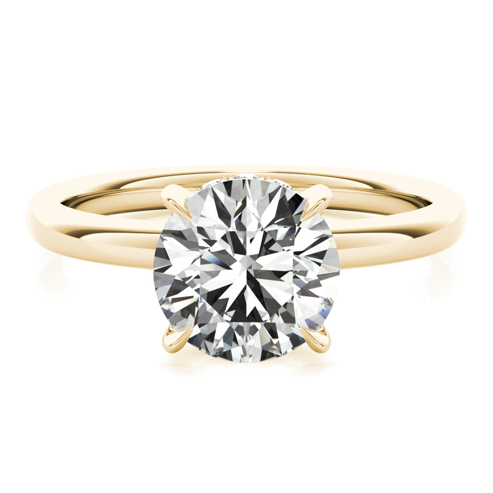 Classic Hidden Halo - Elgrissy Diamonds