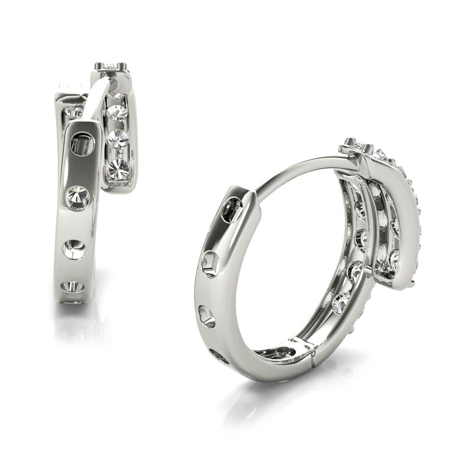 Mini Huggie Earrings - Elgrissy Diamonds