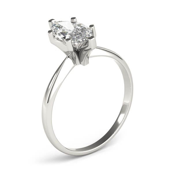 Marquise Solitaire Diamond Engagement Ring - Elgrissy Diamonds