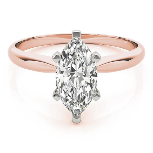 Marquise Solitaire Diamond Engagement Ring - Elgrissy Diamonds