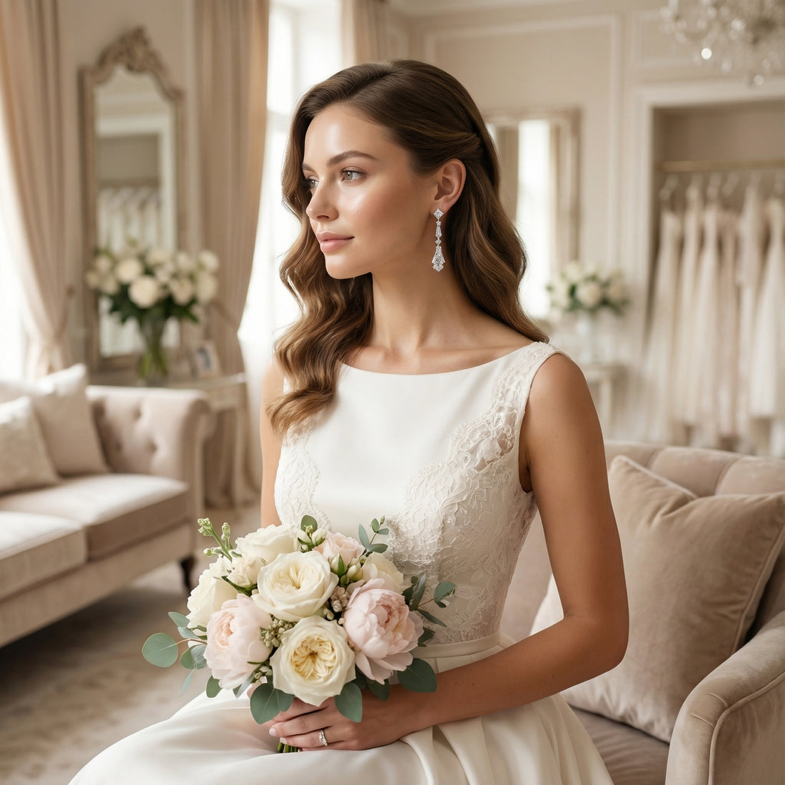 Baguette Diamond Earrings