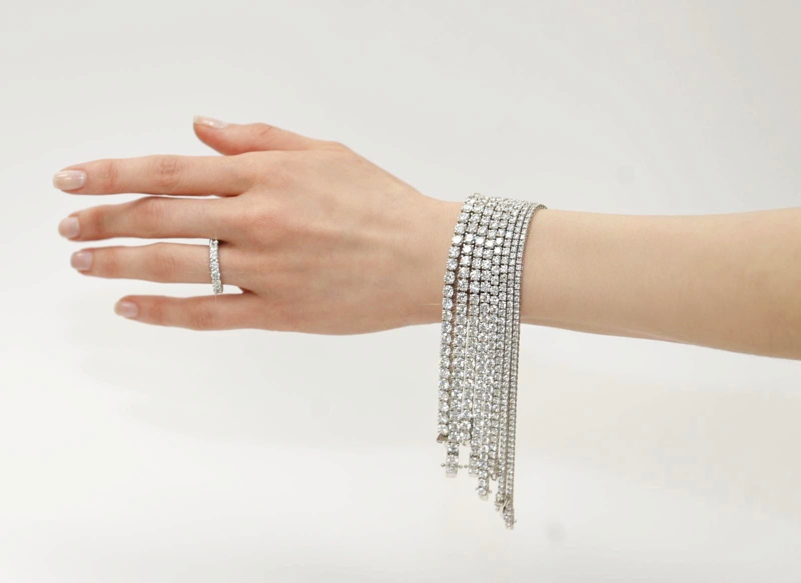 2.23ct 1.9mm Diamonds Tennis Bracelet - Elgrissy Diamonds