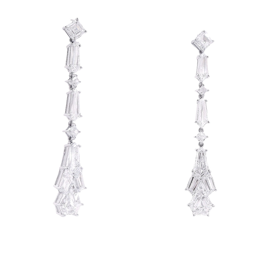 Baguette Diamond Earrings