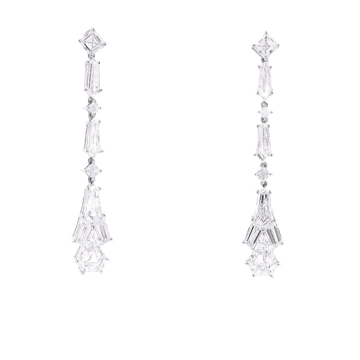 Baguette Diamond Earrings