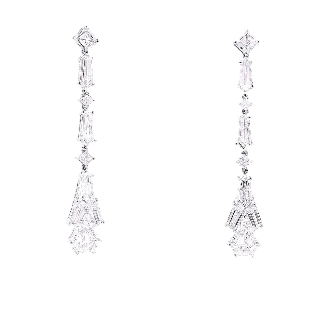 Baguette Diamond Earrings