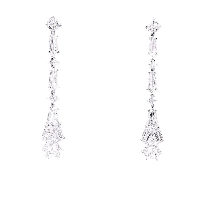 Baguette Diamond Earrings