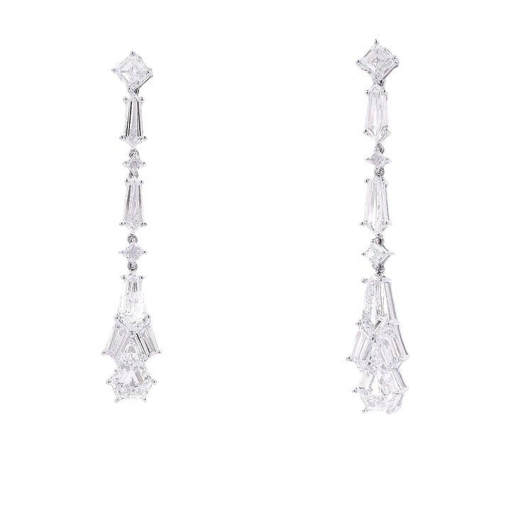 Baguette Diamond Earrings