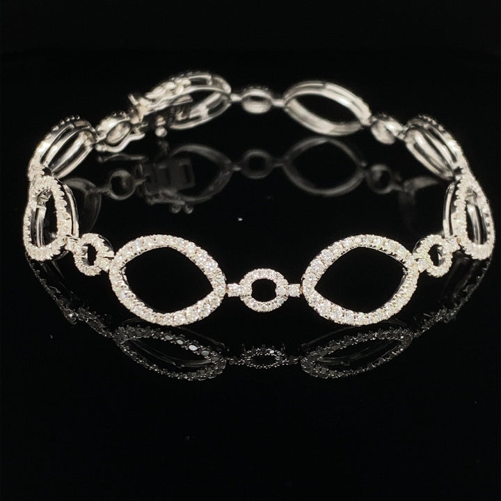 Oval Link Bracelet - Elgrissy Diamonds