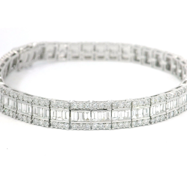 Baguette Tennis Bracelet - Elgrissy Diamonds