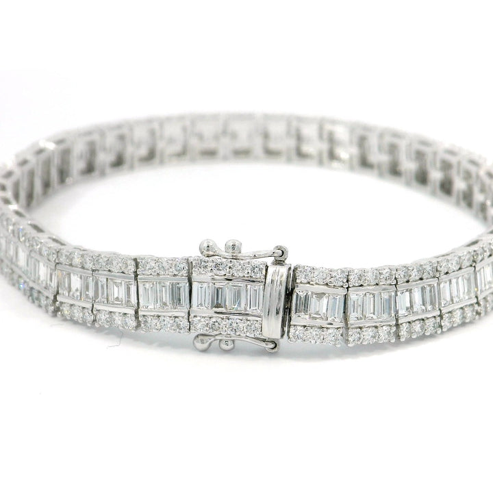 Baguette Tennis Bracelet - Elgrissy Diamonds