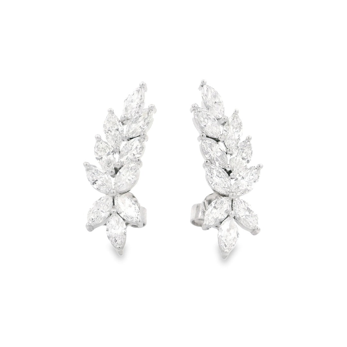 Marquise Climber Earrings - Elgrissy Diamonds