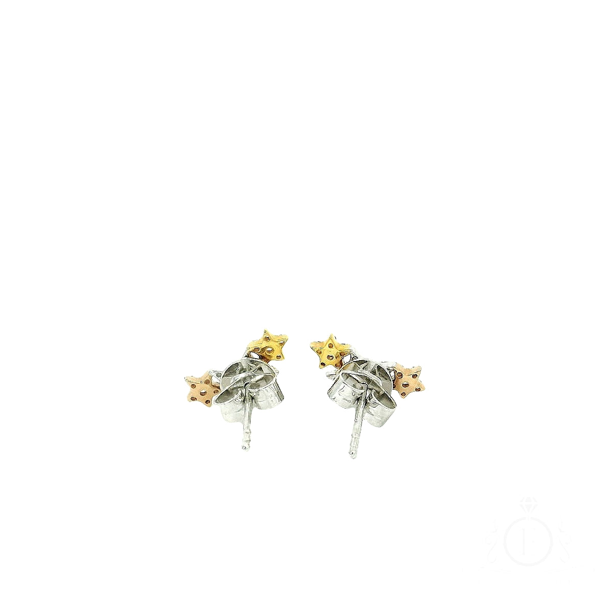Mixed Metal Starry Night Studs