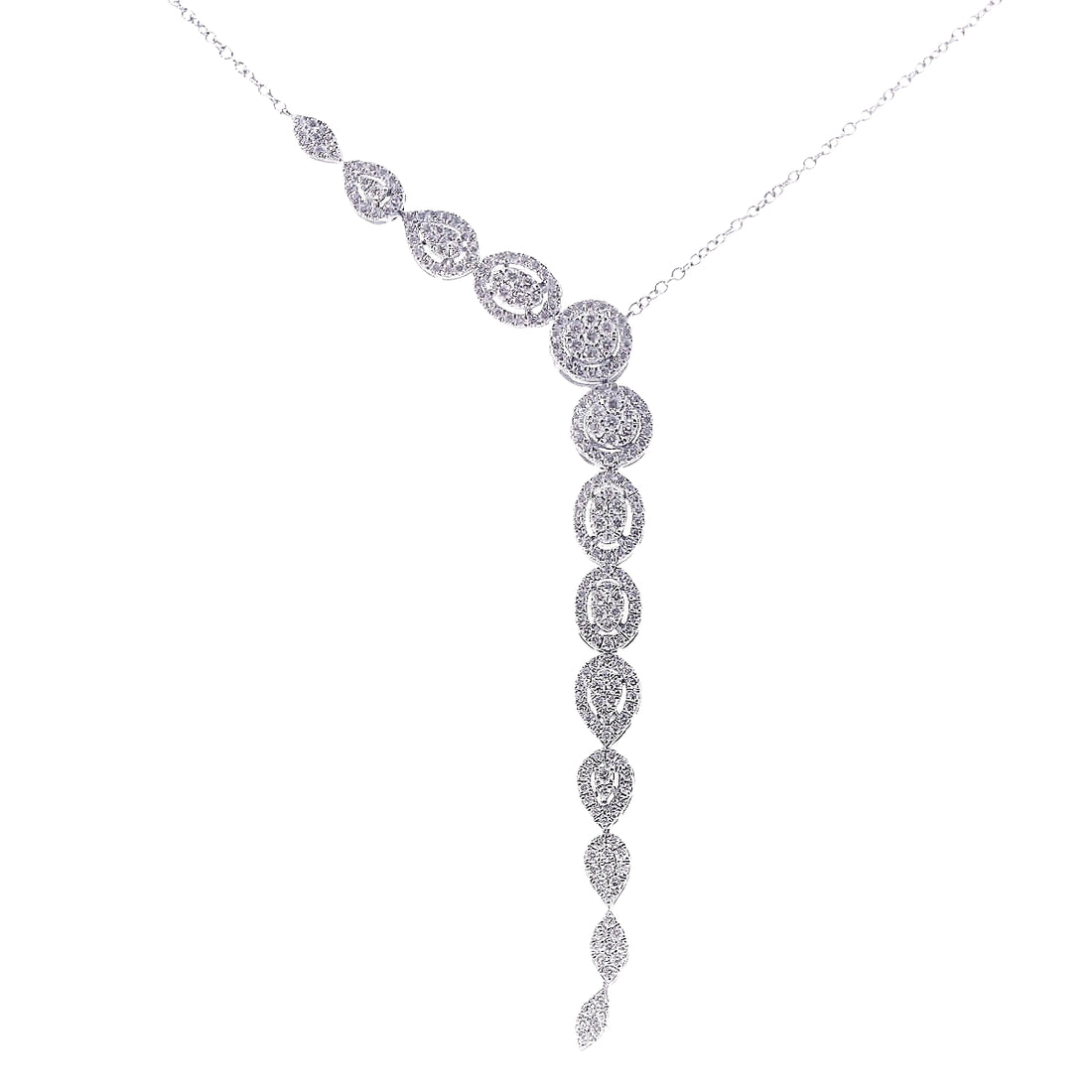 Drop Diamonds Necklace