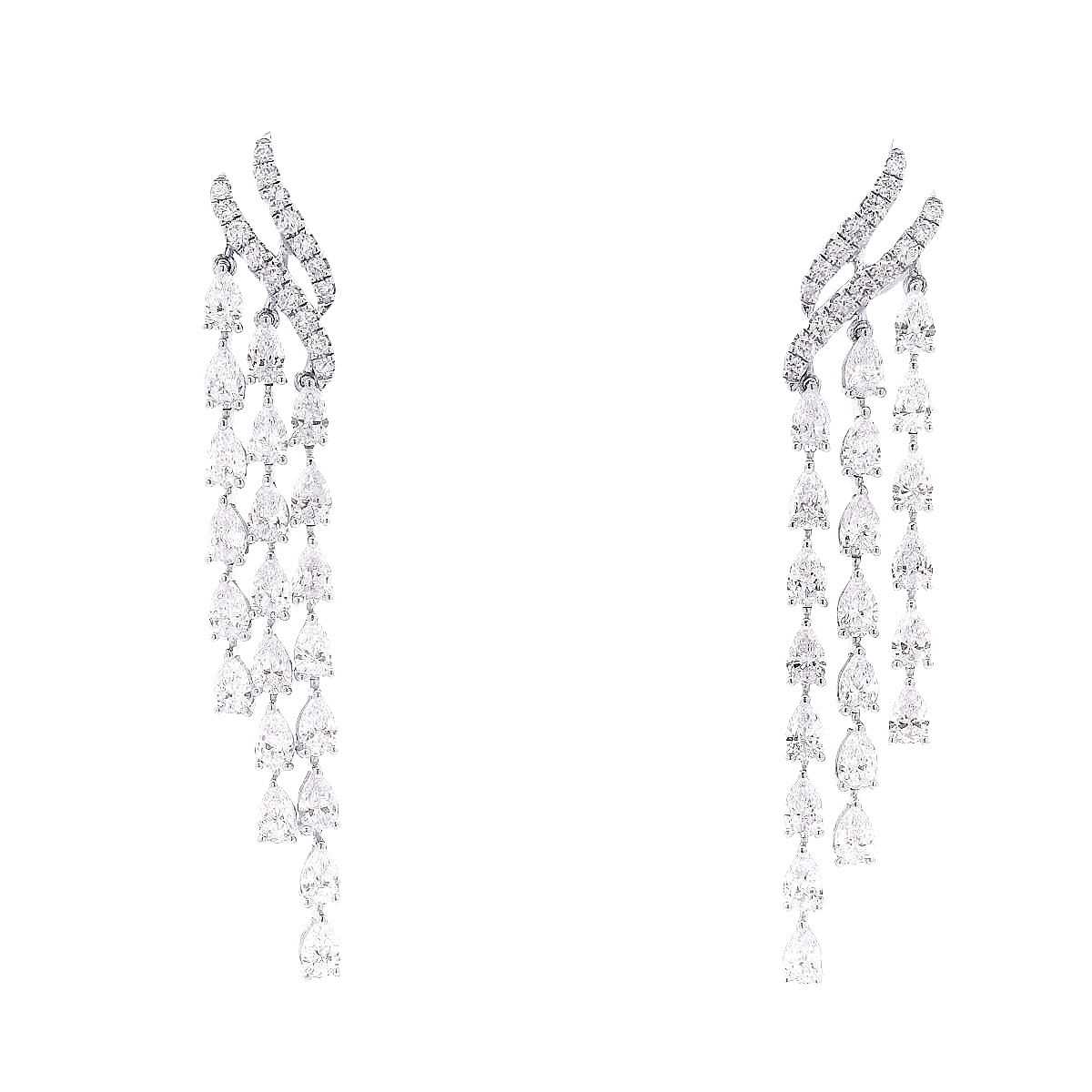 Pear Diamond Earrings