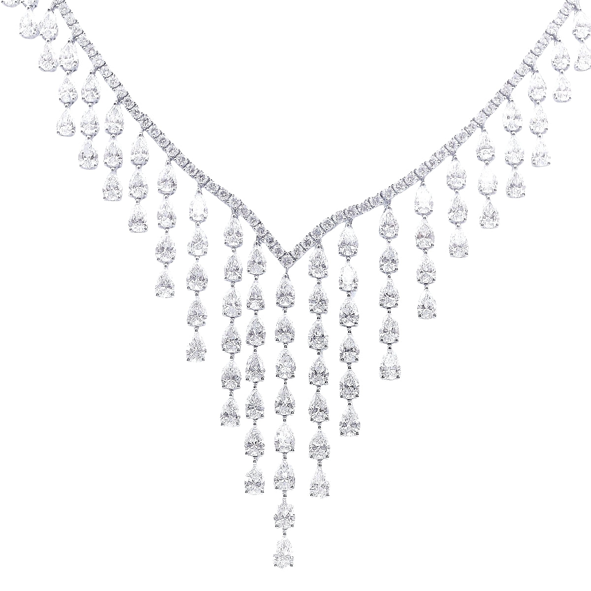 Bridal Lumière Diamond Statement Necklace