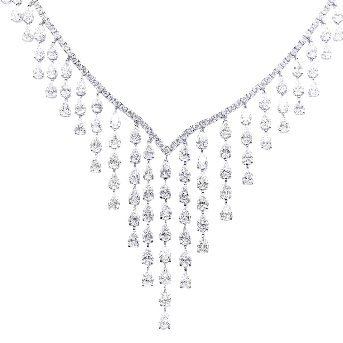 Bridal Lumière Diamond Statement Necklace
