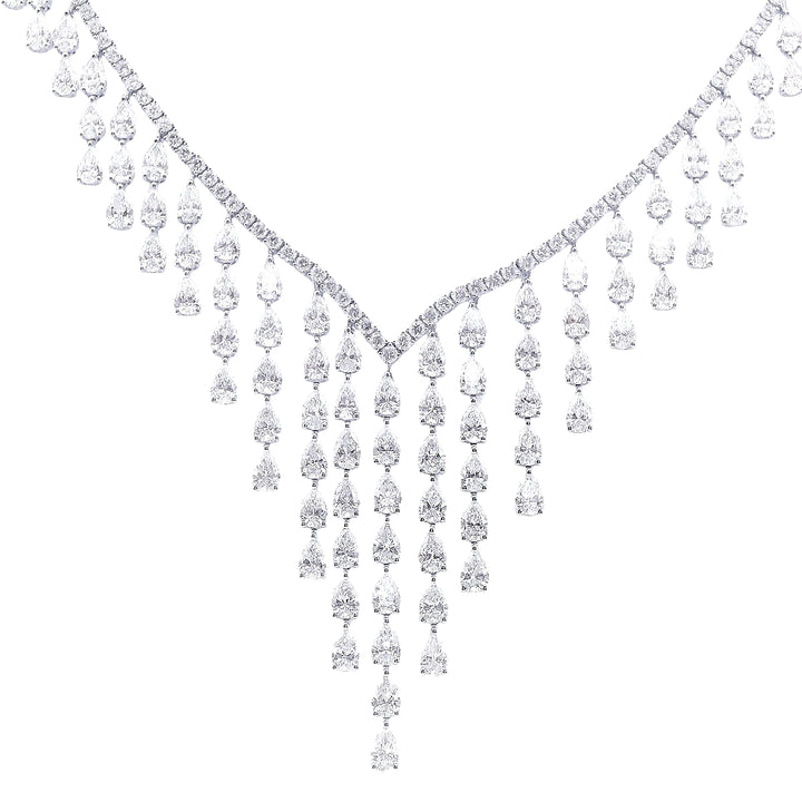Bridal Lumière Diamond Statement Necklace