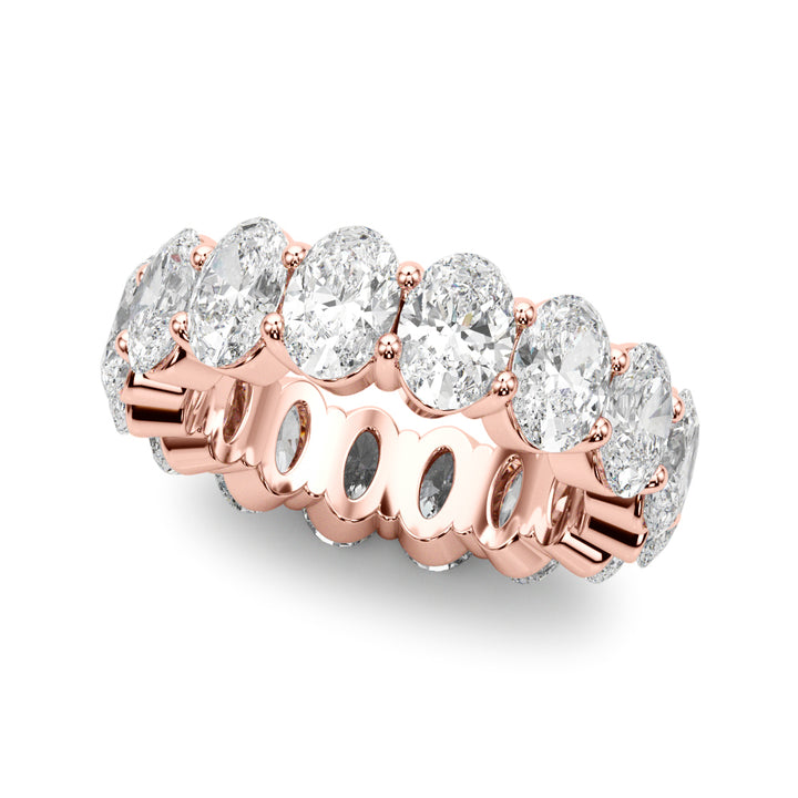 Oval Eternity Band - Elgrissy Diamonds