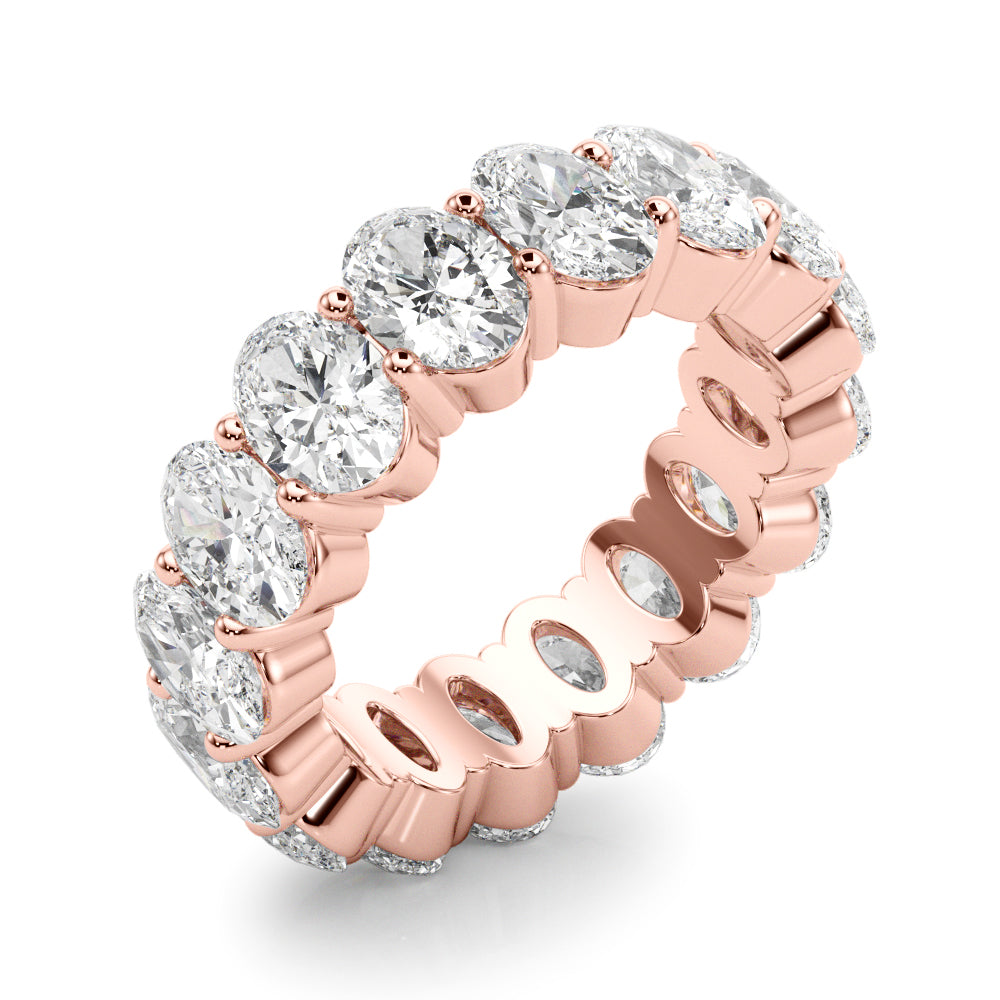 Oval Eternity Band - Elgrissy Diamonds