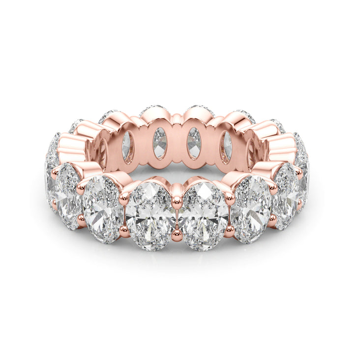 Oval Eternity Band - Elgrissy Diamonds