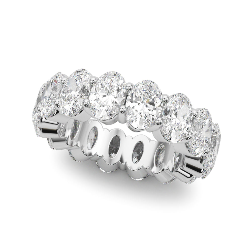 Oval Eternity Band - Elgrissy Diamonds