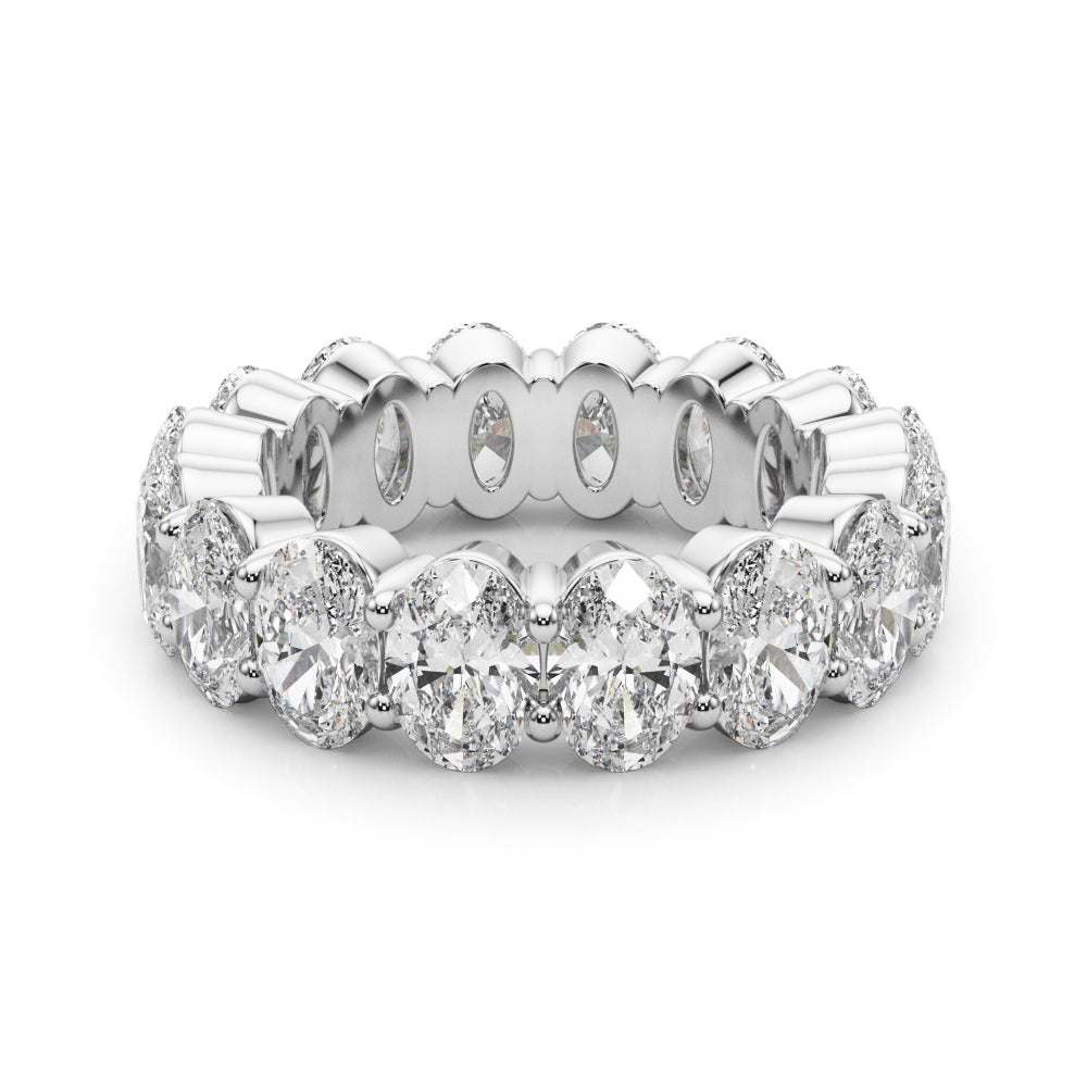 Oval Eternity Band - Elgrissy Diamonds