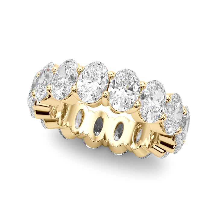 Oval Eternity Band - Elgrissy Diamonds